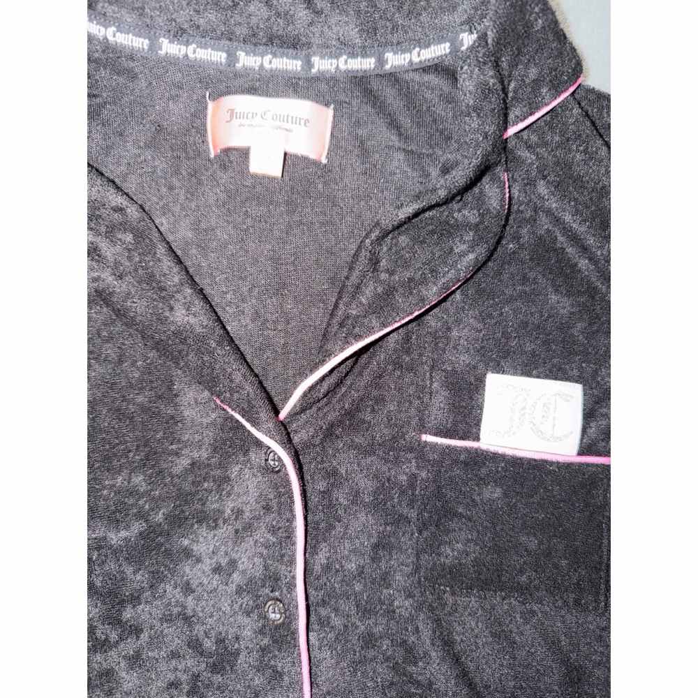 🖤🩷 Juicy Couture Terry Cloth Pajama Set - Picture 5 of 5
